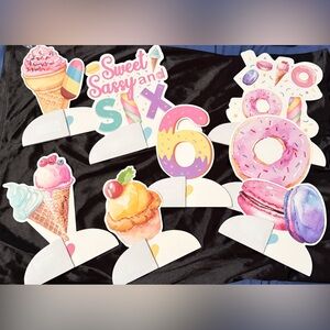 Sweet Sassy and “Six" party supplies